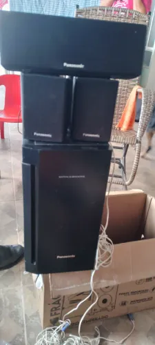 Caixa home panasonic 
