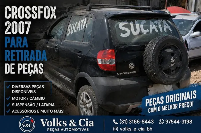 CROOS FOX 2008 SUCATA PRA VE DA DE PECAS 
