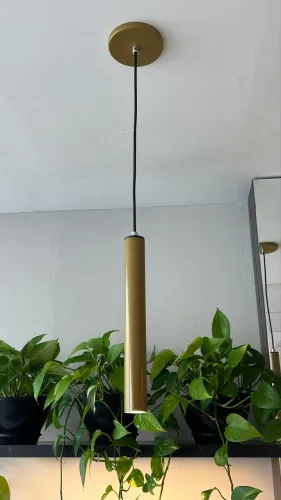Luminária pendente com lampadas