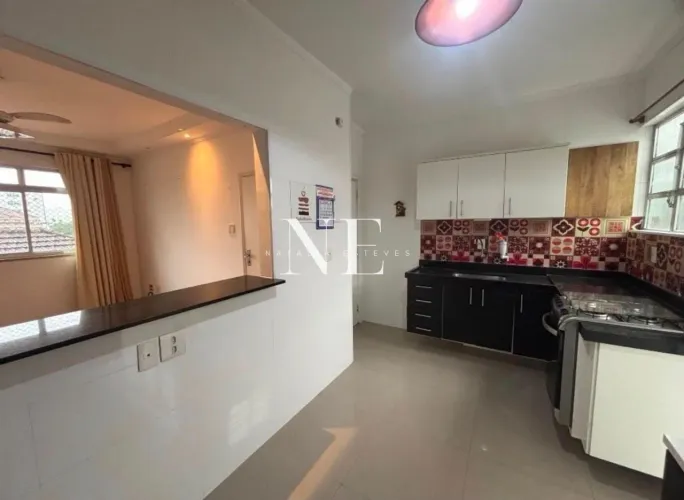 Apartamento para Locação em Santos, Embaré, 3 dormitórios, 1 suíte, 2 banheiros, 2 vagas