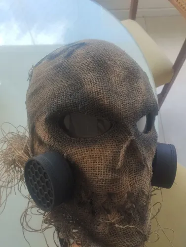 Capacete para Moto do Espantalho (Batman)