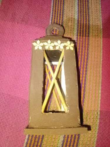 Mini Luminária artesanal*nova*!