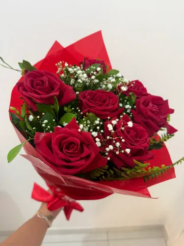 Buquê de flores dia dos namorados