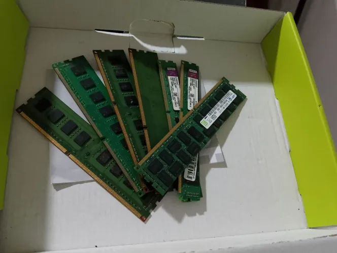 Memória RAM várias 2gb e 4gb ddr3 