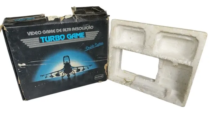 Caixa vazia do turbo game CCE