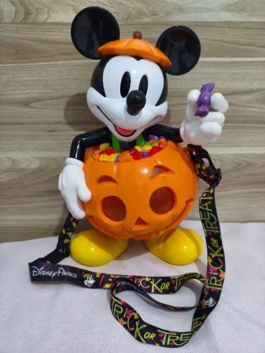 Balde pipoca Mickey Halloween