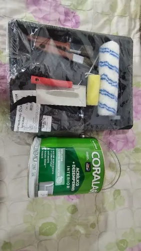 Vendo tinta Coralar (Coral) + kit pintura
