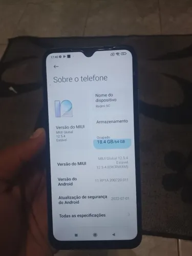 Celular xiaomi 9C