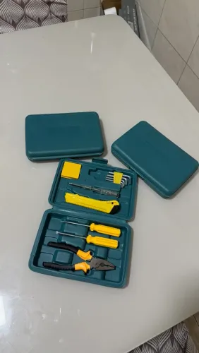 Kit Jogo De Ferramentas Com Maleta 12 Peças Titanium