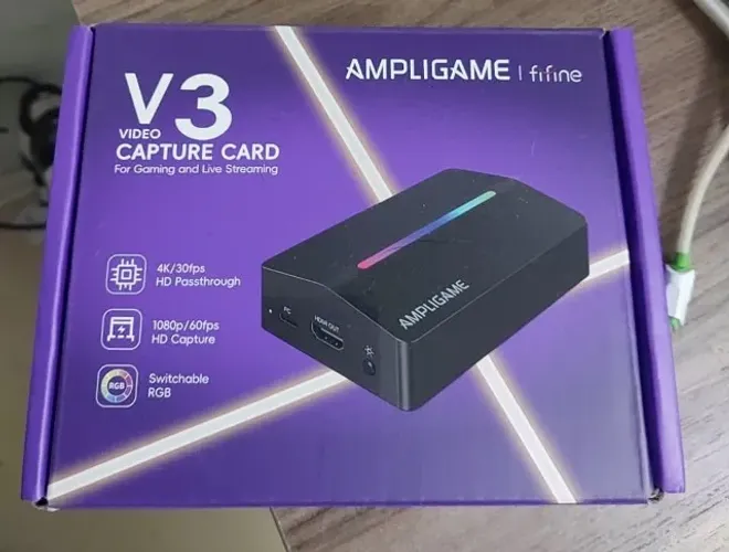Placa de captura Fifine v3
