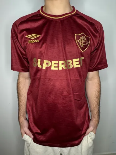 Camisa Fluminense III Grená 2025 