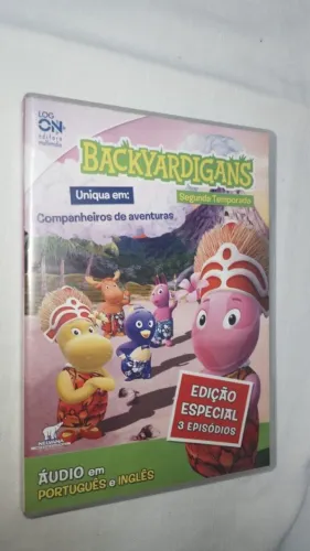 Dvd Backyardigans - Segunda Temporada - Uniqua Em: Companheiros De Aventuras ( 13880 )