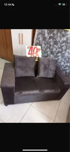 Sofá de dois lugares promoção 430,00 entrega agora