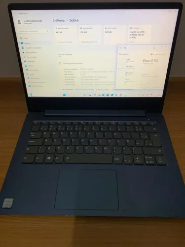 Notebook Lenovo 330S Core i5 8gb ram 500gb ssd