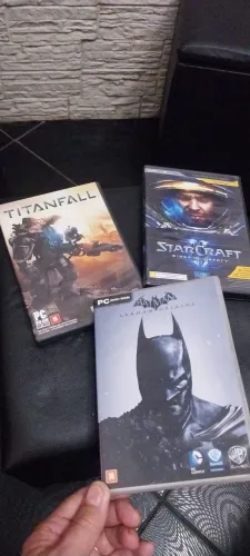 3 JOGOS PARA PC ORIGINAIS TUDO R$ 20