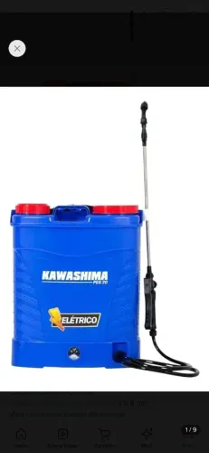 Bomba costal pulverizadorea a bateria