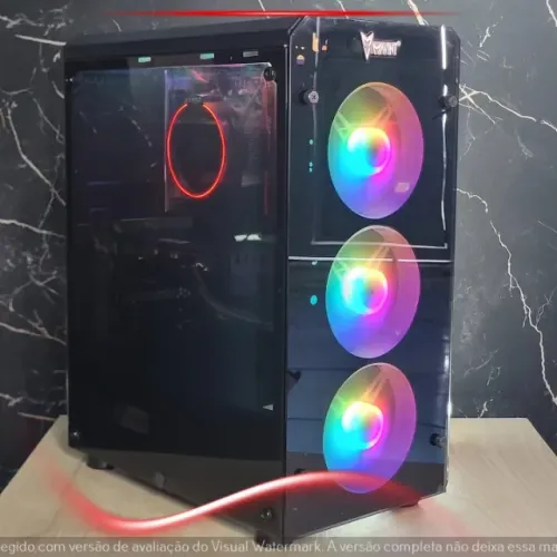 Setup Gamer Ryzen 5 5600X, RX 6600 XT 8GB, 16GB RAM, SSD 240GB, HD 1TB, Gabinete Mavint