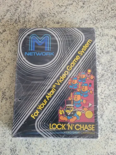 Cartucho Atari Lock 'N' Chase (Lacrado) item raro 