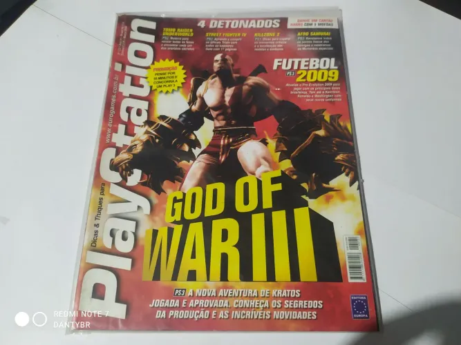 Revista PlayStation 4 Detonado - God of war 3 etc