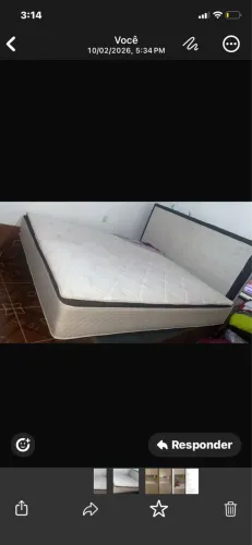 Vendo cama com apenas  4 meses de uso 