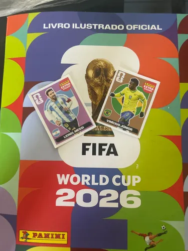 FIGURINHAS LEGENDS COPA DO MUNDO 2026