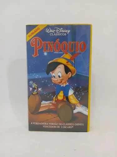 Rara Fita VHS Walt Disney PINÓQUIO