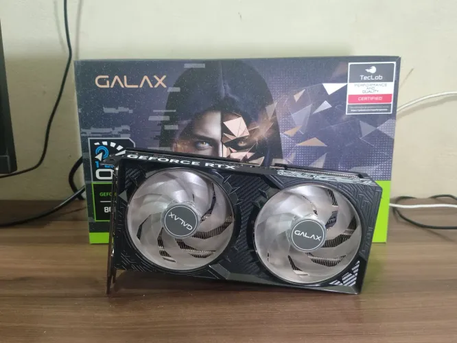 GEFORCE RTX 5060 Galax 1-Click OC COM CAIXA E NOTA FISCAL!