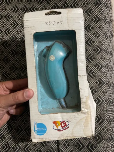 Controle Nuchuk Nintendo Wii sem uso