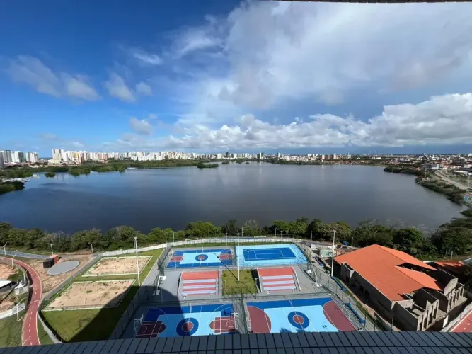 Lakeside Ponta dAreia | Vista Lagoa da Jansen | 85m² | 2 Quartos | Porteira Fechada