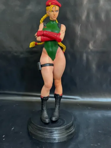 Boneco Cammy Street Fighter 24 cm Action Figure Colecionaveis