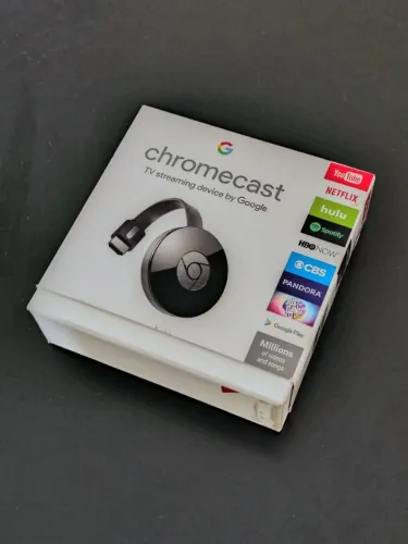 Google Chromecast De 2a Geração, Full HD, Wi-Fi, HDMI - POUCO USO