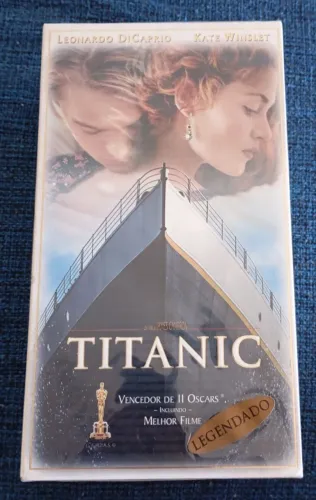 Box VHS Legendado Titanic ( Lacrado )