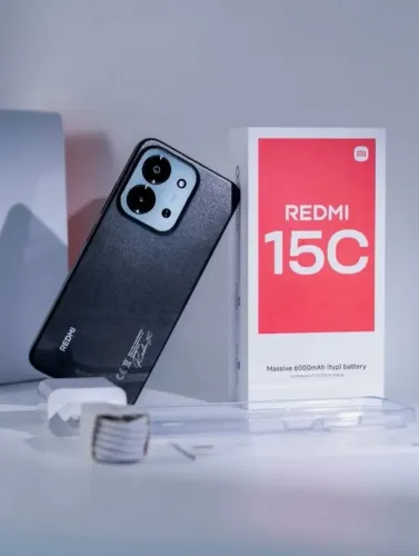XIAOMI REDMI 15C 256GB/8GB RAM - APARELHO NOVO