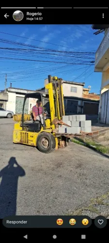Vendo empilhadeira Hister ano 2012 mecânica perfeita motor de opala 4 cilindros