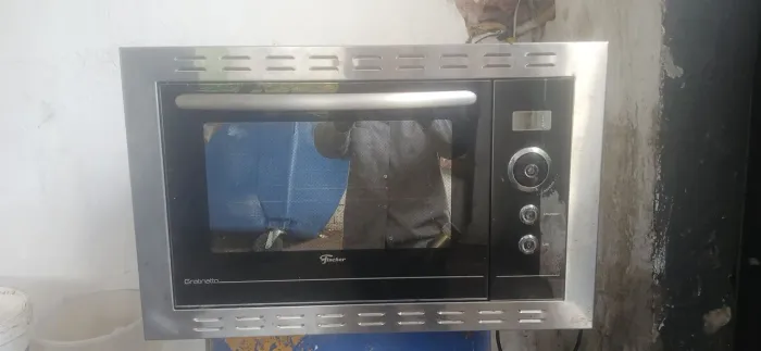 Forno com defeito