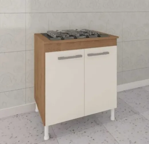 Balcão Nevada P Cooktop 4 ou 5 bocas