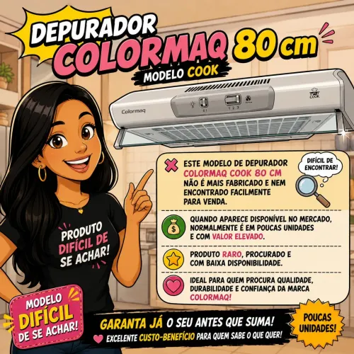 Depurador Colormaq 80 cm