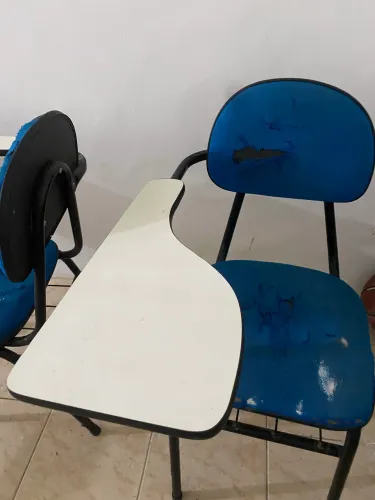 Cadeiras de sala de aula