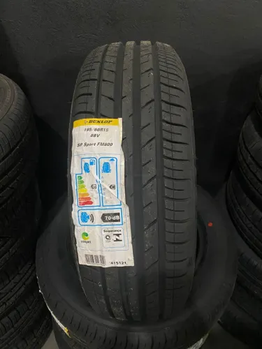 Pneu 195/60/15 Dunlop (aro 15 novo)
