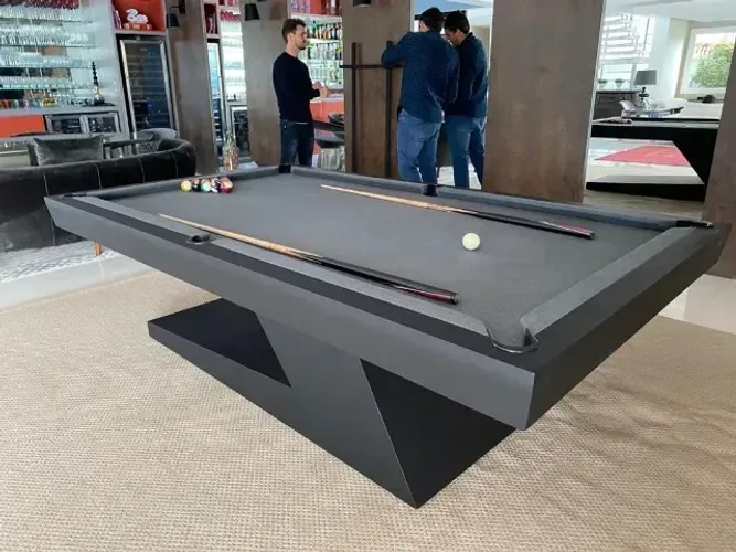 mesa de sinuca de luxo - uma obra de arte, novíssima, sem uso, embalada