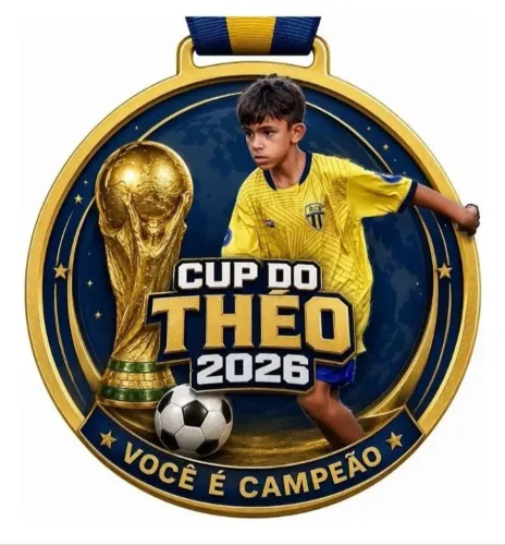 Kit c/45 Medalhas Acrílico Campeonato Premiacões
