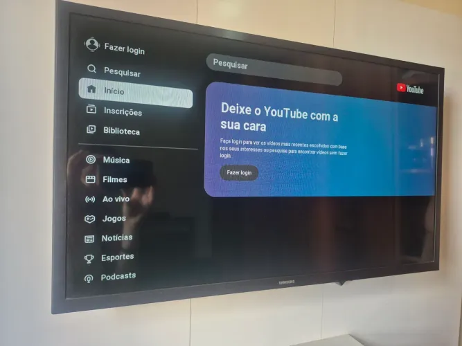 Smart tv Samsung 32 polegadas