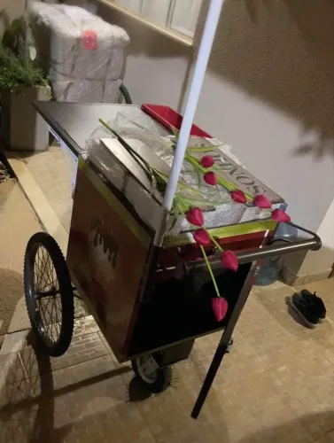 Carrinho de doces venda externa , excelente oportunidade, ainda embalado !!