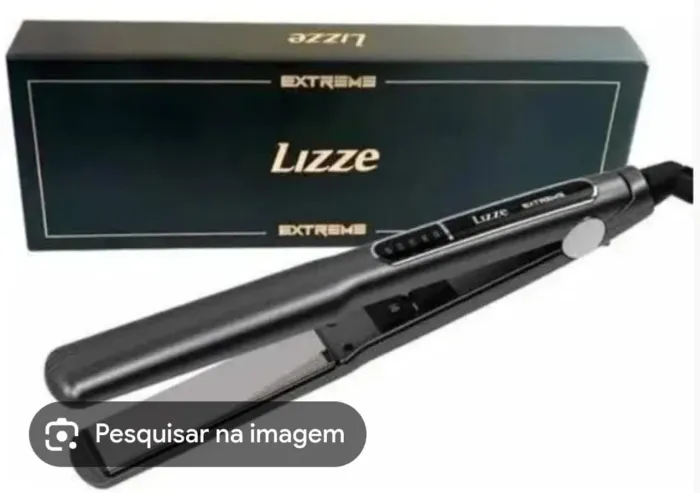 Vendo prancha lizz na cor cinza