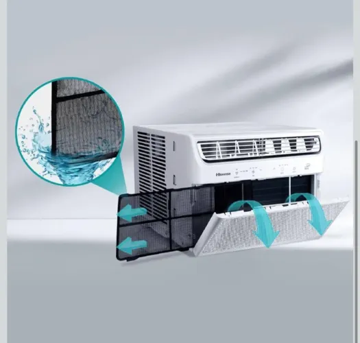 Ar-condicionado Janela Hisense 10.000 BTUs wifi