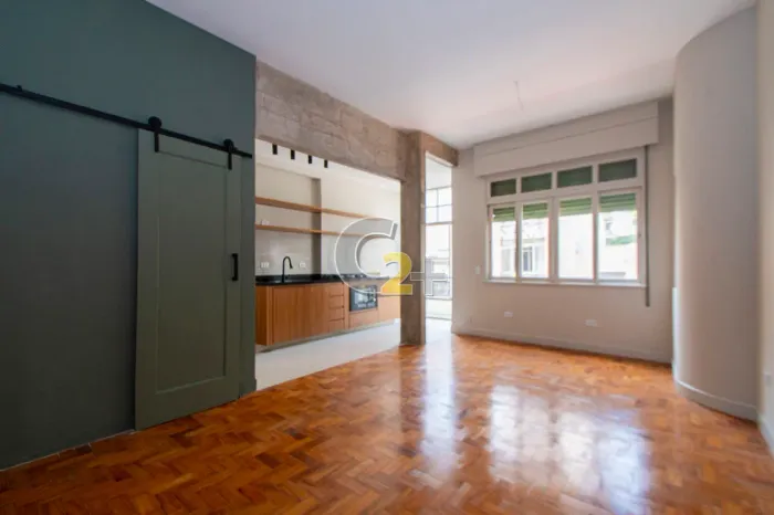 Apartamento studio à venda na Santa Cecília, 1 quarto, sem vaga