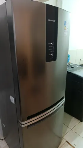 Geladeira inox inverse fross free