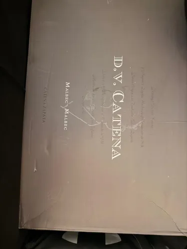 Caixa de vinho DV catena malbec malbec safra 2021