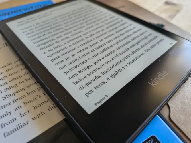 Kindle Paperwhite 11° geração - na caixa
