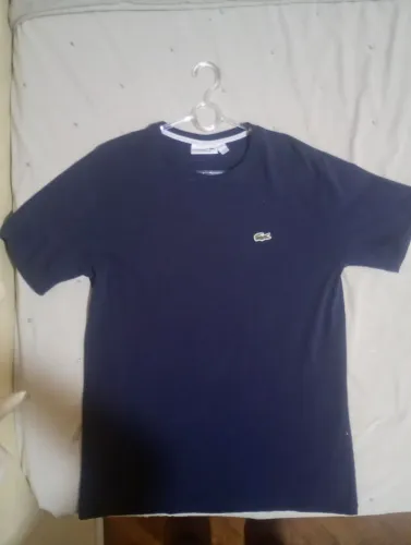 Camiseta slim fit Lacoste azul